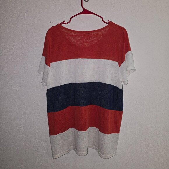 Moa Moa Woman Striped Short Sleeve - Picture 3 of 4